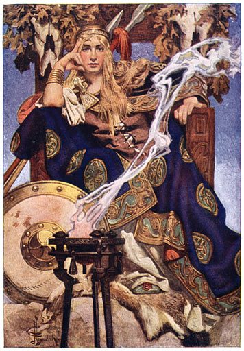 By Joseph Christian Leyendecker (1874 - 1951) - T. W. Rolleston, Myths and Legends of the Celtic Race